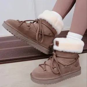 [정품] 디키즈 여성용 방한화 부츠 브라운 그레이 234W50LXS06A 234W50LXS06