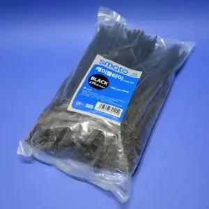 스마토 케이블타이 780mm 흑색 100개 전선타이 전선결속기 선정리 케이블정리 1168781