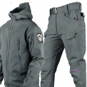 방한작업복 남성 바다낚시세트 겨울 동복 남자 방한복 노가다 겨울용 동계 정비복 바람막이 야상qrs379