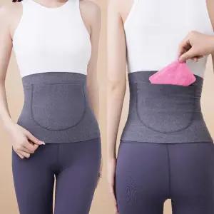 여성 보온복대 허리 핫팩 방한 주머니 형 배워머 복부워머 보정