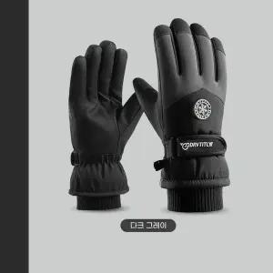 [콩심팥심]스키장갑 겨울 스노우보드 방한장갑 UC-0060
