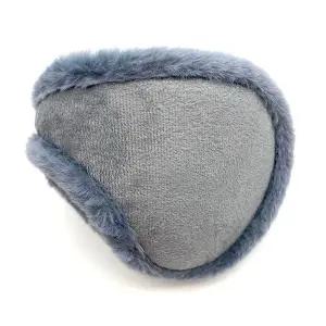 [콩심팥심]그레이 귀마개 겨울 방한 털 귀도리 귀덮개 14cm