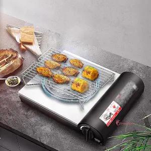 직화그릴 가정용 버너 가스 닭꼬치 구이기 석쇠 기계 부르스타xyz540