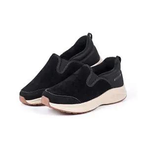 월드컵 노르딕W 여성용 기모안감 겨울 운동화_BK