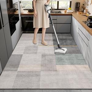 빨아쓰는 특대형 규조토 주방매트 매트 꽃무늬 자수 흡수내장속건 4세대 발매트