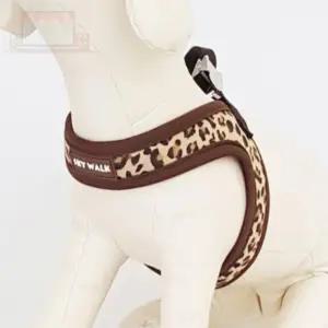 호피 유선 하네스 XL 대형견가슴줄 반려견가슴줄 반려견산책