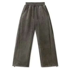 [엠엔씨][MNC] 골덴기모 사이드핀턱 와이드팬츠 (MDIP976LJ)