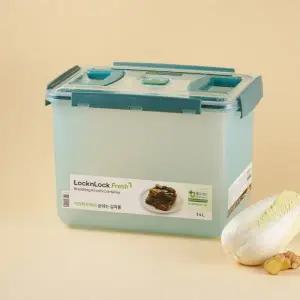 [본사직영] 락앤락 프레쉬 숨쉬는 김치통 투핸들 14L (HPL875B)