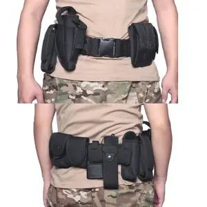 전술 허리벨트 안전요원 보안요원 경비벨트 다중포켓