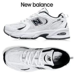 뉴발란스 공용 스니커즈 530 화이트 블랙 MR530EWB