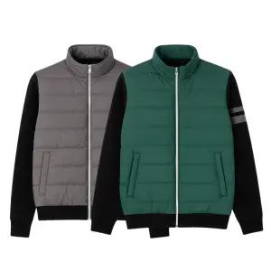 오리털 남자 다운 패딩 점퍼 겨울 니트 웨어 잠바 남성 보온 따뜻한 골프