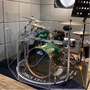 투명 방음부스 드럼 조립식 연습실 녹음실 칸막이