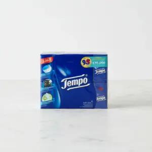 템포 휴지 휴대용 포켓 티슈 4겹 화장지 30개입 무형광 무색소