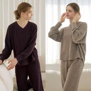 [하프클럽/라페어]라페어 골지기모 셋업 2세트