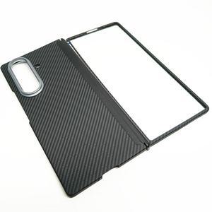 삼성 갤럭시 Z 폴드 7용 정품 아라미드 카본 파이버 맥세이프 얇고 카메라 커버 링 매트 케이스 슬림한 아머 하드 메탈