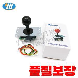 LB-35 볼 탑과 SK 블랙 샤프트 커버가 있는 오리지널 산와 재팬 조이스틱 JLF-TP-8YT 5 핀 케이블 게임 MAM