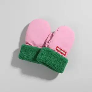 키즈 투톤 벙어리 장갑 핑크그린) B225AI027 661