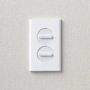 [아가드] 다이얼 잠금식 콘센트 커버 10입 감전 방지 안전커버