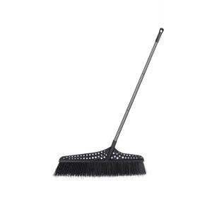 체육관밀대 대형빗자루 마당 야외청소 굽히지 넓이(허리 호텔 농구장 않음)검정색 60cm 연장봉