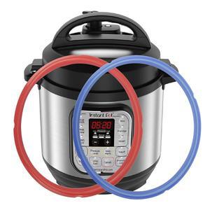 완벽호환 BPA 프리 실리콘 씰링 인스턴트 팟 성능 향상 빨간색 클리어 옵션 56 Qt 모델