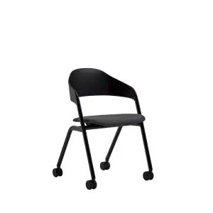 퍼시스 롤리 이동형 접이식 의자 블랙 CH0026MC 451A