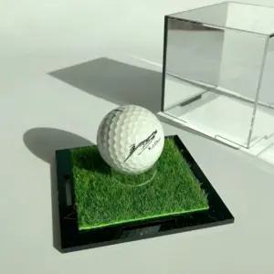 핫픽 골프공 케이스 골프공케이스 투명 아크릴 보관함 싸인볼 보관 진열장 싸인볼케이스