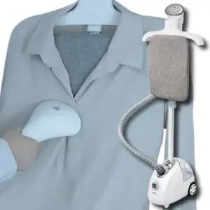 옷걸이장착 스탠드형 스팀 다리미 초고속예열 강력고온스팀 대용량물탱크