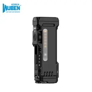 우벤 X4 손전등 EDC 소형 후레쉬 충전식 LED 랜턴 고성능 택티컬 라이트 렌턴 RGB