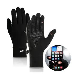 자이시스 7715 핑거오픈 방한 장갑 이너장갑 논슬립 스키 러닝 스포츠 등산 여성 남성 방한