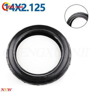 전기 스쿠터 및 전자 자전거용 14 2 125 타이어 내부 외부 타이어 두껍고 내구성이 뛰어난