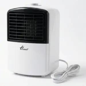 한일 미니온풍기 가정용 캠핑히터 욕실 소형 사무실 발난로 HEF-605 화이트