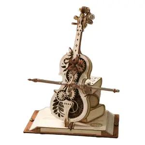 3d입체퍼즐 만들기 조립 페이퍼토이 목재 우드크래프트 바이올린 장 모형