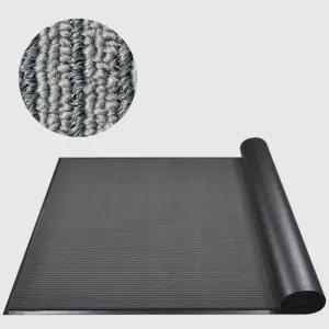 롤매트 현관매트 그레이 120x100 발매트 출입구매트 미끄럼방지 옥상