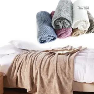 국내  파인애플 담요/무릎담요/소형