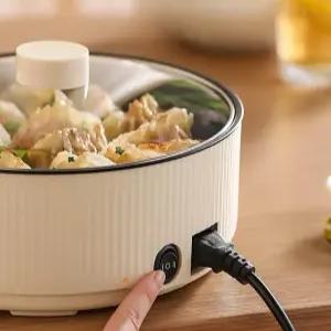 미니전기후라이팬 멀티 소형 1인용 캠핑 자취 삼겹살