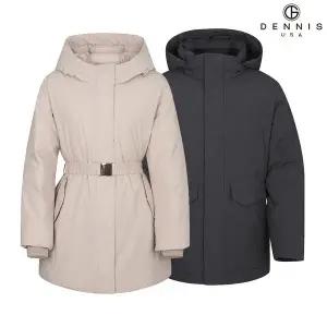 [데니스골프][DENNIS] 25FW신상 여성 남성 하프라인 웰론 패딩 점퍼 2종 택1