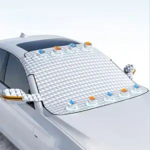 눈 자동차 차량용햇빛가리개 두꺼운 커버 쉐이드 앞유리 보호 자석 서리 방패 선 기어