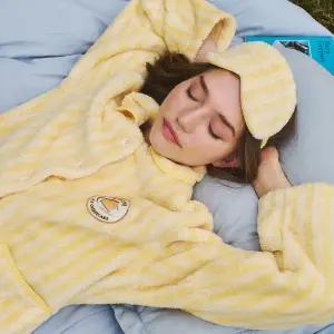 [롯데백화점]오르시떼 여성 G062 아임치즈케이크YE 긴소매 파자마 세트 OR25WFGEG062