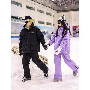 커플 보드복 남자 남성 세트 스트랩 5XL 그레이 바람막이 형광스키복 방한 스키복 방풍