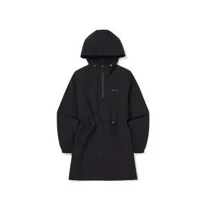 스노우피크 어패럴 SNOWPEAK APPAREL 프로 우먼스 중기장 후드 아노락 Black STAN31 STAN31BK 102858