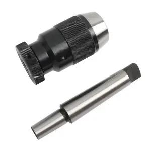 키레스척 자동 조임 드릴 척 1-16mm량 45 MT3-B18 테이퍼 아버 강철 열쇠 선반