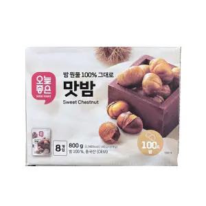 오늘좋은 맛밤 100g x 8입