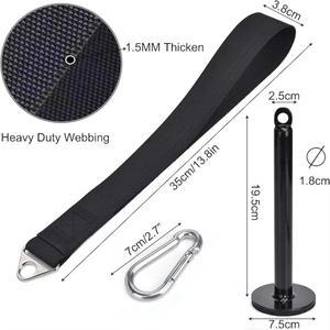 피트니스 팔씨름 훈련 스트랩 벨트 핸들 팔뚝 운동 강화제 파워 트레이너 (케이블 머신 및 프리 웨이트용)