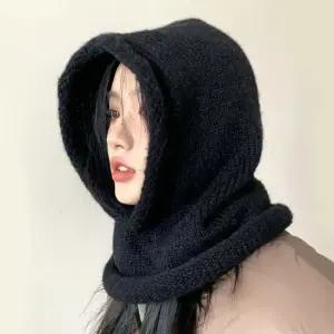 겨울 니트 바라클라바 넥워머 후드 모자 머플러 (초특가)