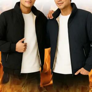 남성 털빠짐없는 뽀글이 풍성한 360도양털 아웃도어 작업 경량패딩 점퍼