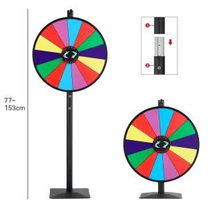풍선대통령 대형 룰렛 60cm 이벤트 원판돌리기 돌림판/학교/유치원/학원/행사/축제/복권/긁기/뽑기/게임/응