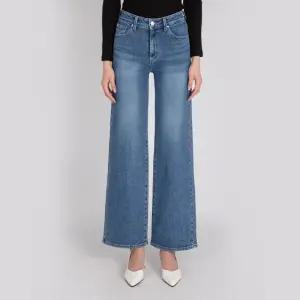 게스 여성 청바지 인디고 와이드 미디엄블루 YN5D6065 342650