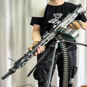 MG3 전동 너프건 기관총 개틀링 탄피배출 스펀지총