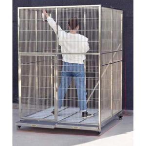 대형새장 스테인레스 조류 앵무새 하우스 이동식 대형 스테인리스 조립식 앵무 새집 병아리