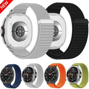 갤럭시 워치 8/8 클래식  브레이슬릿 워치밴드 호환 통기성 나일론 스트랩 8 44mm 밴드)